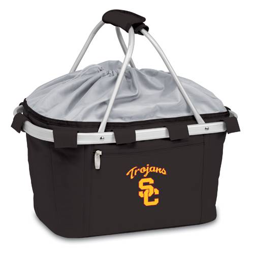 USC Trojans Metro Basket - Black Embroidered - Click Image to Close