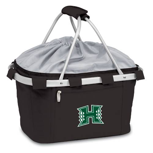 Hawaii Warriors Metro Basket - Black Embroidered - Click Image to Close