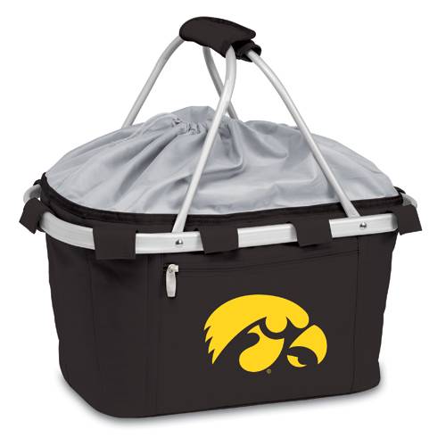 Iowa Hawkeyes Metro Basket - Black - Click Image to Close