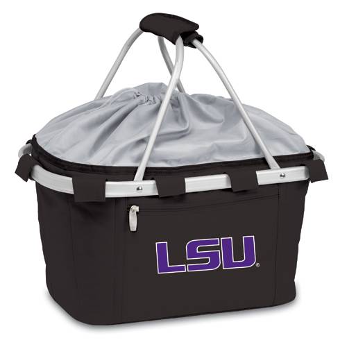 LSU Tigers Metro Basket - Black Embroidered - Click Image to Close