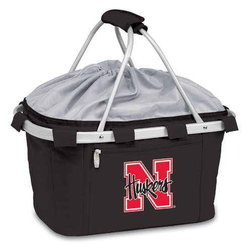 Nebraska Cornhuskers Metro Basket - Black - Click Image to Close