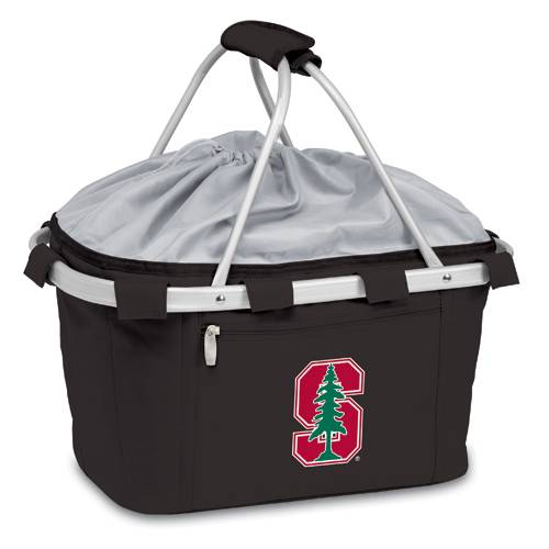 Stanford Cardinal Metro Basket - Black Embroidered - Click Image to Close