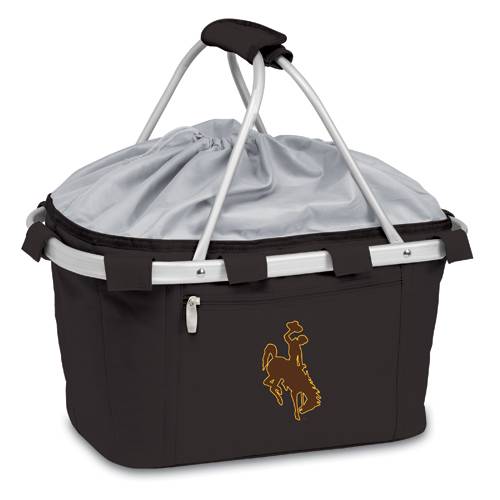 Wyoming Cowboys Metro Basket - Black - Click Image to Close