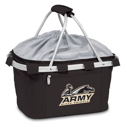 Army Black Knights Metro Basket - Black Embroidered - Click Image to Close
