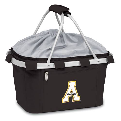 Appalachian State Mountaineers Metro Basket - Black Embroidered - Click Image to Close