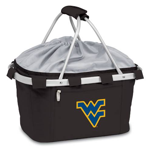 West Virginia Mountaineers Metro Basket - Black - Click Image to Close