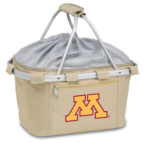 Minnesota Golden Gophers Metro Basket - Tan - Click Image to Close