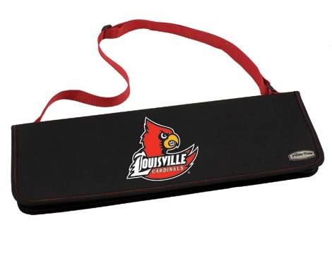 Louisville Cardinals Metro BBQ Tool Tote - Red - Click Image to Close