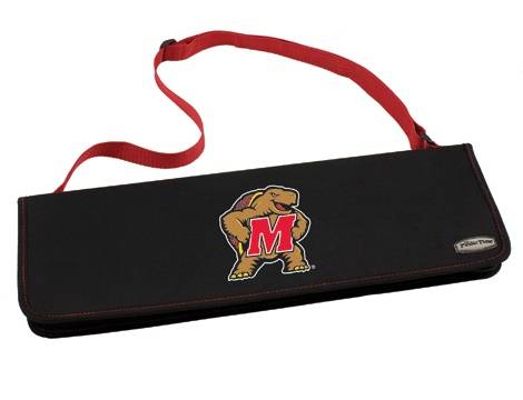 Maryland Terrapins Metro BBQ Tool Tote - Red - Click Image to Close