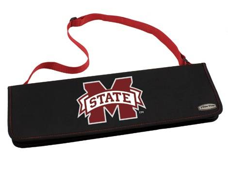 Mississippi State Bulldogs Metro BBQ Tool Tote - Red - Click Image to Close
