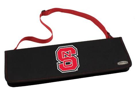 NC State Wolfpack Metro BBQ Tool Tote - Red - Click Image to Close