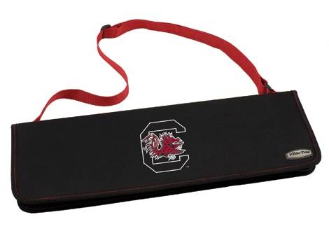 South Carolina Gamecocks Metro BBQ Tool Tote - Red - Click Image to Close