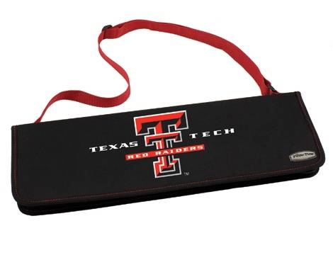 Texas Tech Red Raiders Metro BBQ Tool Tote - Red - Click Image to Close