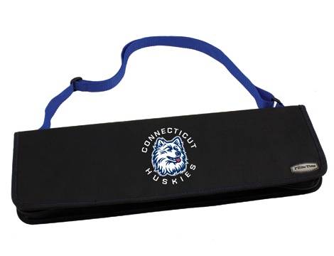UConn Huskies Metro BBQ Tool Tote - Blue - Click Image to Close