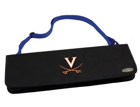 Virginia Cavaliers Metro BBQ Tool Tote - Blue - Click Image to Close