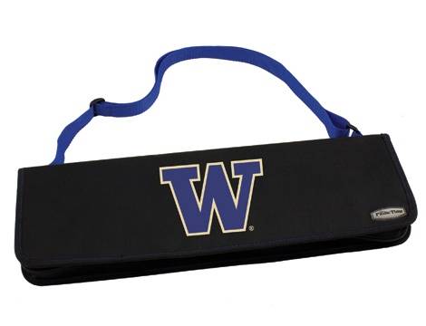 Washington Huskies Metro BBQ Tool Tote - Blue - Click Image to Close