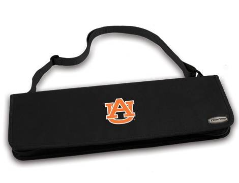 Auburn Tigers Metro BBQ Tool Tote - Black - Click Image to Close