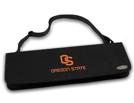 Oregon State Beavers Metro BBQ Tool Tote - Black - Click Image to Close