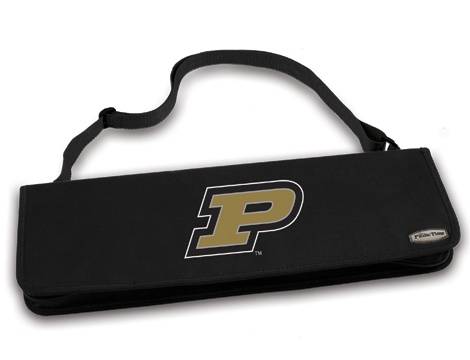 Purdue Boilermakers Metro BBQ Tool Tote - Black - Click Image to Close