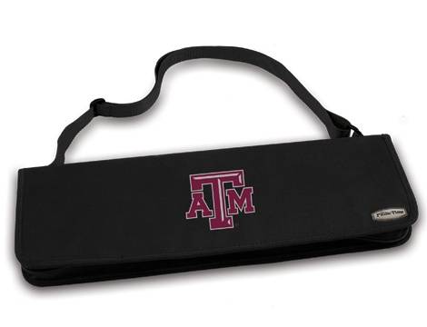 Texas A&M Aggies Metro BBQ Tool Tote - Black - Click Image to Close