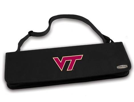 Virginia Tech Hokies Metro BBQ Tool Tote - Black - Click Image to Close