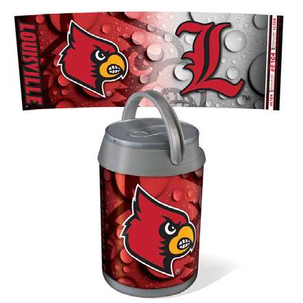 Louisville Cardinals Mini Can Cooler - Click Image to Close