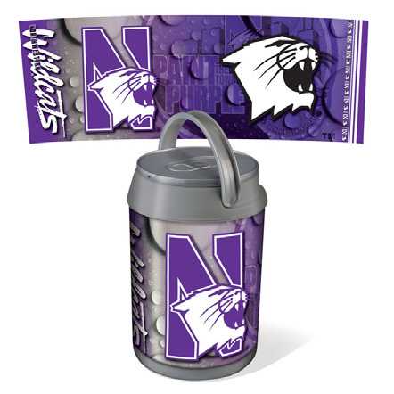 Northwestern Wildcats Mini Can Cooler - Click Image to Close