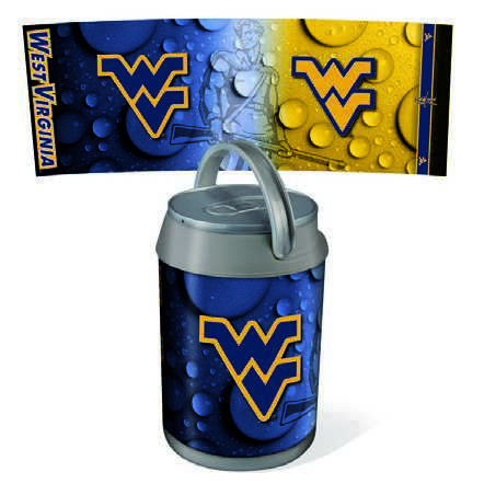 West Virginia Mountaineers Mini Can Cooler - Click Image to Close