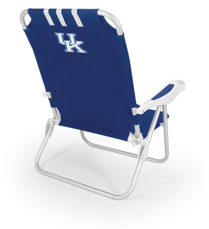 Kentucky Wildcats Monaco Beach Chair - Navy - Click Image to Close