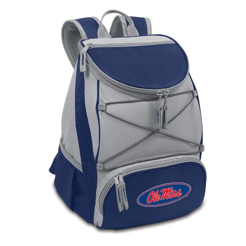 Ole Miss Rebels PTX Backpack Cooler - Navy - Click Image to Close