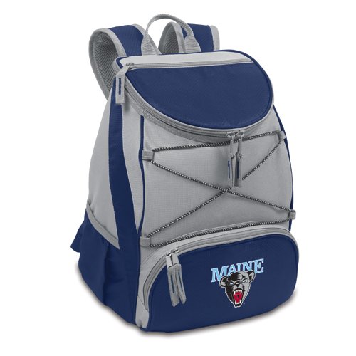 Maine Black Bears PTX Backpack Cooler - Navy - Click Image to Close