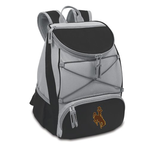 Wyoming Cowboys PTX Backpack Cooler - Black - Click Image to Close