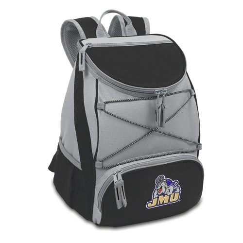 James Madison Dukes PTX Backpack Cooler - Black - Click Image to Close