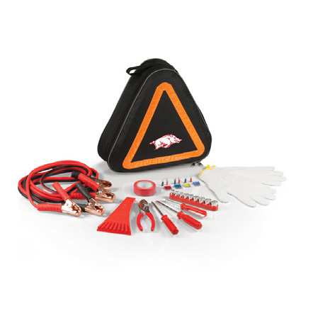 Arkansas Razorbacks Roadside Emergency Kit - Click Image to Close