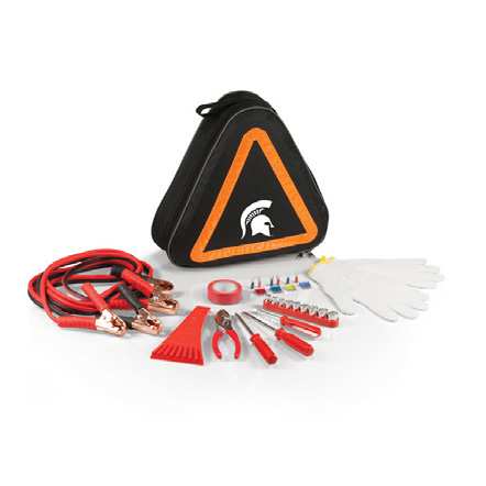 Michigan State Spartans Roadside Emergency Kit - Click Image to Close