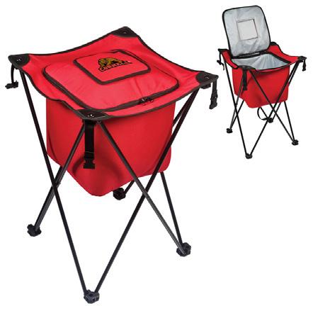 Cornell Big Red Sidekick Cooler - Red - Click Image to Close