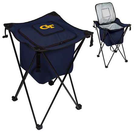 Georgia Tech Yellow Jackets Sidekick Cooler - Navy Blue - Click Image to Close