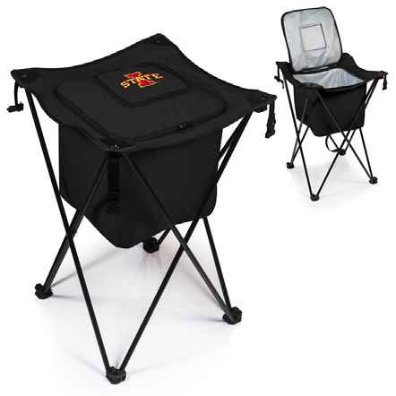 Iowa State Cyclones Sidekick Cooler - Black - Click Image to Close