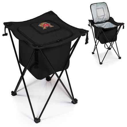 Maryland Terrapins Sidekick Cooler - Black - Click Image to Close