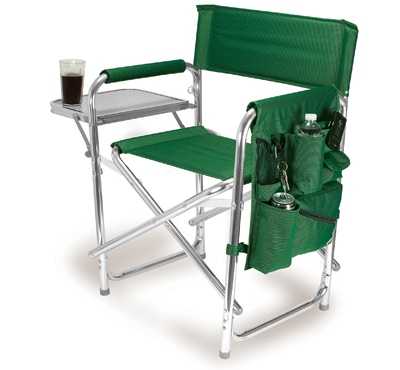 Oregon Ducks Sports Chair - Hunter Green Embroidered - Click Image to Close