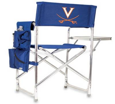 Virginia Cavaliers Sports Chair - Navy Embroidered - Click Image to Close