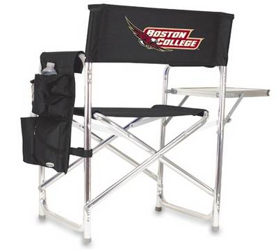 Boston College Eagles Sports Chair - Black Embroidered - Click Image to Close
