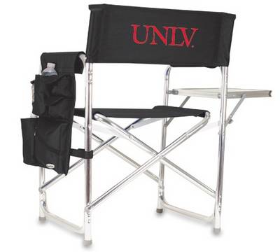 UNLV Rebels Sports Chair - Black - Click Image to Close