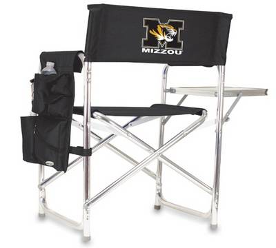 Mizzou Tigers Sports Chair - Black - Click Image to Close