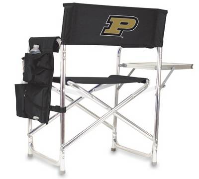 Purdue Boilermakers Sports Chair - Black - Click Image to Close