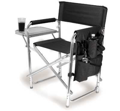 Army Black Knights Sports Chair - Black - Click Image to Close