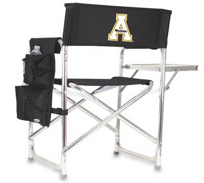 Appalachian State Mountaineers Sports Chair - Black Embroidered - Click Image to Close