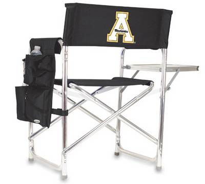 Appalachian State Mountaineers Sports Chair - Black - Click Image to Close
