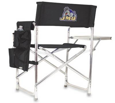 James Madison Dukes Sports Chair - Black - Click Image to Close