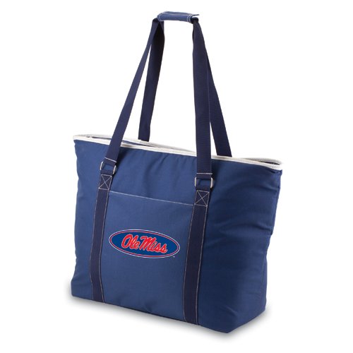 Ole Miss Rebels Tahoe Beach Bag - Navy - Click Image to Close